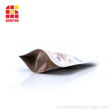 Doypack Stand Up Pouch para el envasado de aperitivos